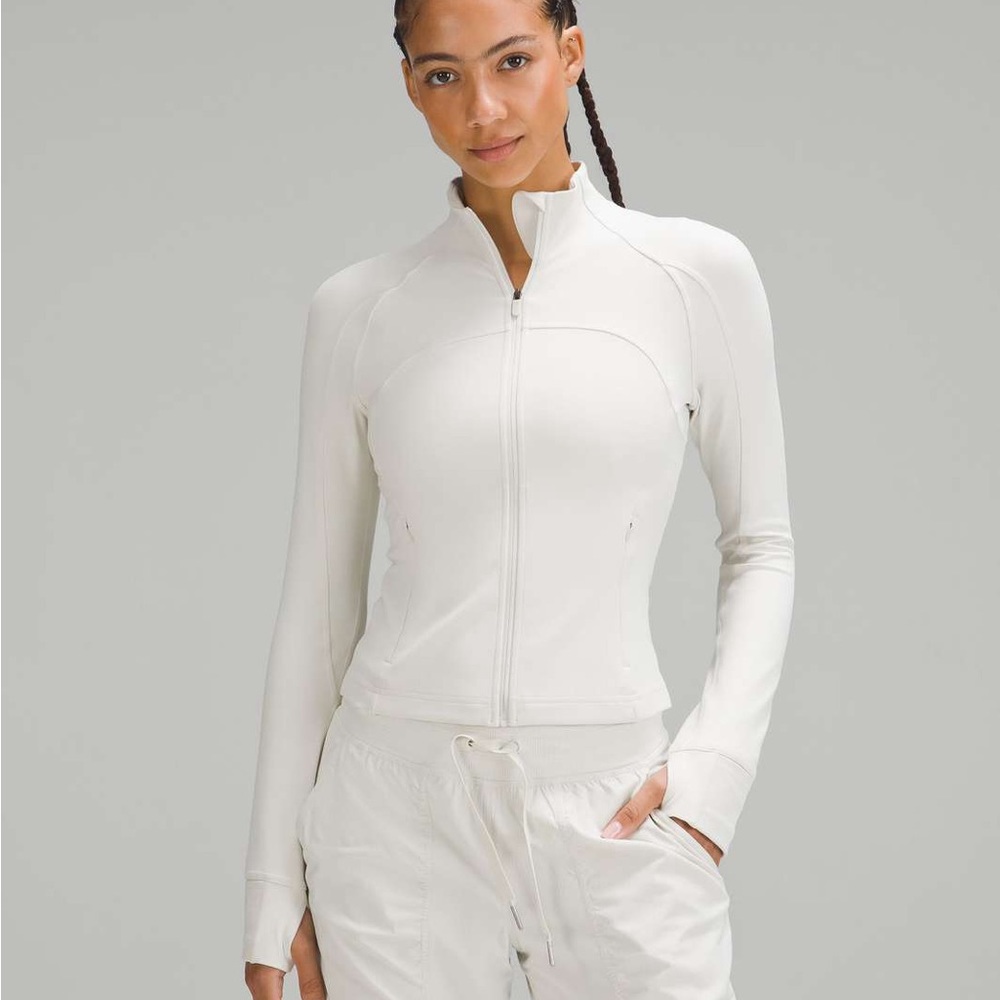 Lululemon Bone Cropped Define Jacket